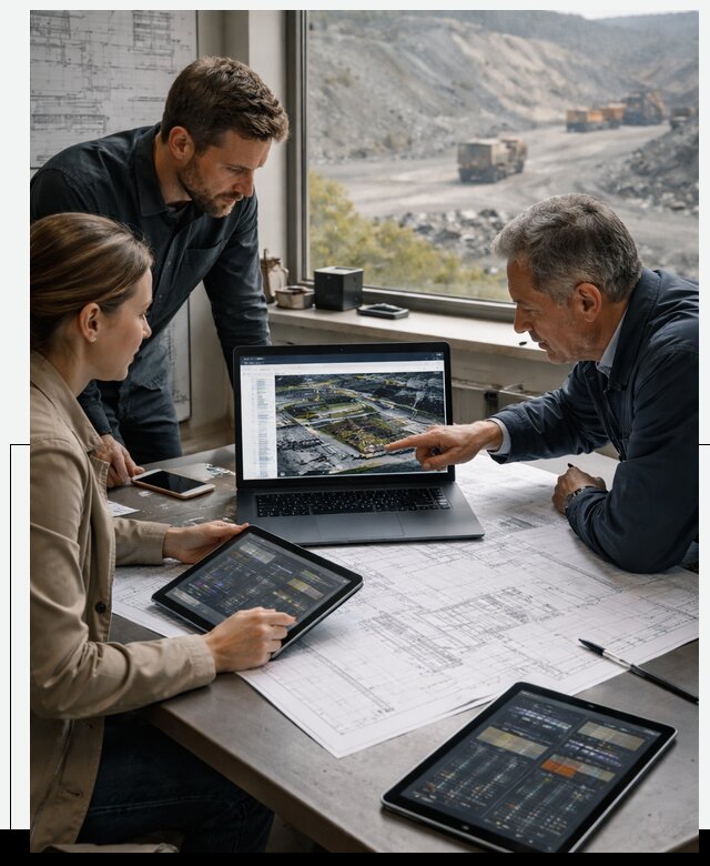 Разработка и внедрение систем для горнодобычи в Вязьме