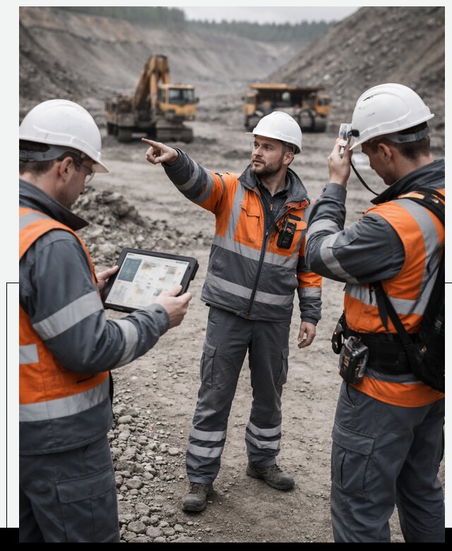 Система контроля персонала для горнодобывающей отрасли в Вязьме