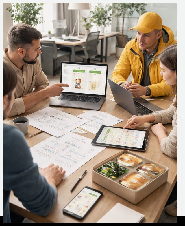 Разработка агрегатора доставки еды в Вязьме от 15423 р., АвикейВзь